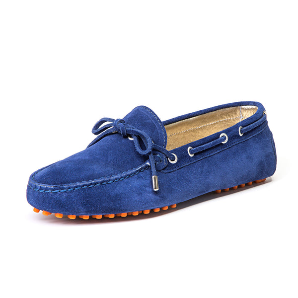 Daphne Navy Suede
