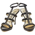 Karlotta Black Stud Platform Sandal